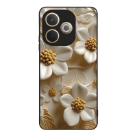 Θήκη Sonique 3D Flower Series για Oppo A5 Pro 5G Λευκό