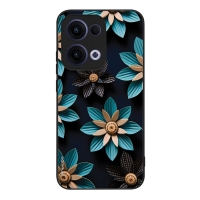Θήκη Sonique 3D Flower Series για Oppo Reno13 5G Γαλάζιο