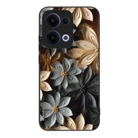 Θήκη Sonique 3D Flower Series για Oppo Reno13 5G Γκρι