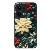 Θήκη Sonique 3D Flower Series για Oppo Reno13 5G Πράσινο