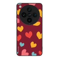 Θήκη Sonique Heart Series για Oppo Find X8 Pro 5G Μπορντώ