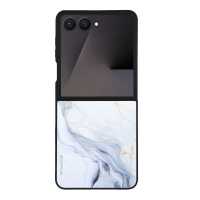 Θήκη Sonique Marble Series για Samsung Galaxy Z Flip 7 Λευκό 02