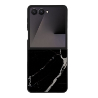 Θήκη Sonique Marble Series για Samsung Galaxy Z Flip 7 Μαύρο