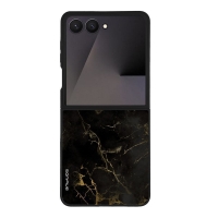 Θήκη Sonique Marble Series για Samsung Galaxy Z Flip 7 Μαύρο 01