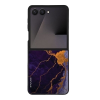 Θήκη Sonique Marble Series για Samsung Galaxy Z Flip 7 Μωβ