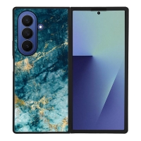 Θήκη Sonique Marble Series για Samsung Galaxy Z Fold 7 Μπλε