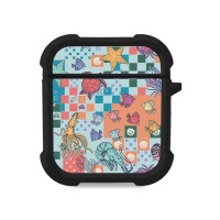 Θήκη Σιλικόνης Sonique Ocean Series για AirPods 1/2 Μωσαϊκό