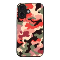 Θήκη Sonique Camouflage Army Series για Apple iPhone 16 Κόκκινο