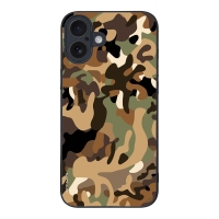 Θήκη Sonique Camouflage Army Series για Apple iPhone 16 Plus Καφέ