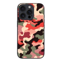Θήκη Sonique Camouflage Army Series για Apple iPhone 16 Pro Κόκκινο
