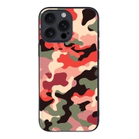 Θήκη Sonique Camouflage Army Series για Apple iPhone 16 Pro Max Κόκκινο