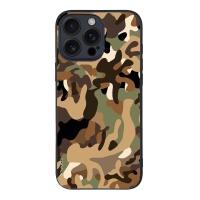 Θήκη Sonique Camouflage Army Series για Apple iPhone 16 Pro Max Καφέ