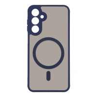 Θήκη Magnetic MagMatte Lens Sonique Samsung Galaxy A35 5G Μπλε Σκούρο