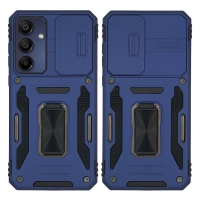 Θήκη Ring Armor CamShield Sonique για Samsung Galaxy A15 4G / Galaxy A15 5G Μπλέ