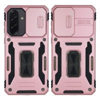 Θήκη Ring Armor CamShield Sonique για Samsung Galaxy A36 5G Ροζ Χρυσό