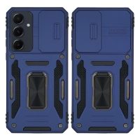 Θήκη Ring Armor CamShield Sonique για Samsung Galaxy A55 5G Μπλέ