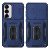 Θήκη Ring Armor CamShield Sonique για Samsung Galaxy S25 Μπλέ