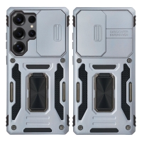 Θήκη Ring Armor CamShield Sonique για Samsung Galaxy S25 Ultra Γκρι