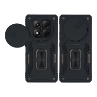 Θήκη Ring Armor CamShield Sonique για Xiaomi Redmi Note 14 Pro 5G / Poco X7 5G Μαύρο
