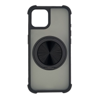 Θήκη Magnetic MagMatte Ring Sonique Apple iPhone 12 / iPhone 12 Pro Μαύρο