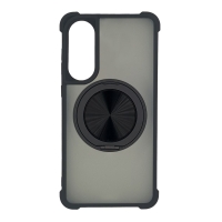 Θήκη Magnetic MagMatte Ring Sonique Samsung Galaxy S25 Edge Μαύρο