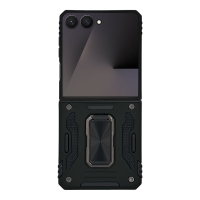 Θήκη Ring Armor CamShield Sonique για Samsung Galaxy Z Flip 7 Μαύρο