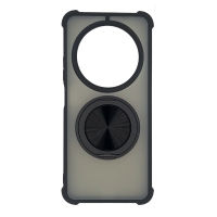 Θήκη Magnetic MagMatte Ring Sonique Xiaomi Redmi 14C 4G / Poco C75 4G / Redmi A4 5G Μαύρο