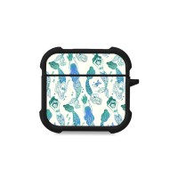 Θήκη Σιλικόνης Sonique Ocean Series για AirPods 4 Γοργόνες