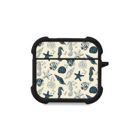 Θήκη Σιλικόνης Sonique Ocean Series για AirPods 4 Όστρακα