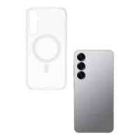 Θήκη Magnetic MagCase Sonique Samsung Galaxy S25 Διάφανο