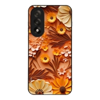 Θήκη Sonique 3D Flower Series για OnePlus Nord 5 5G Πορτοκαλί