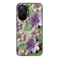 Θήκη Sonique 3D Flower Series για Xiaomi Poco F7 5G Βιολετί