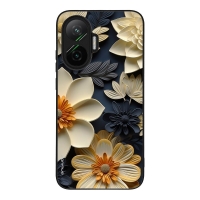 Θήκη Sonique 3D Flower Series για Xiaomi Poco F7 5G Εκρού