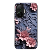 Θήκη Sonique 3D Flower Series για Xiaomi Poco F7 5G Ροζ 02