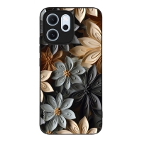 Θήκη Sonique 3D Flower Series για Oppo Reno14 F 5G Γκρι