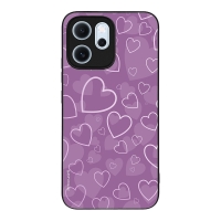 Θήκη Sonique Heart Series για Oppo Reno14 F 5G Βιολετί
