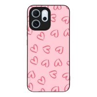 Θήκη Sonique Heart Series για Oppo Reno14 F 5G Ροζ