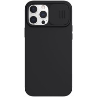 Θήκη Σιλικόνης Nillkin CamShield Silky Apple iPhone 13 Pro Max Μαύρο