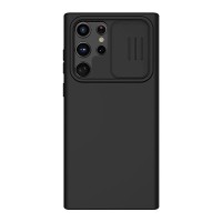 Θήκη Σιλικόνης Nillkin CamShield Silky Samsung Galaxy S22 Ultra Μαύρο