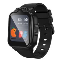 Παιδικό Ρολόι Smartwatch Hoco Y104 GPS|LBS|WiFi|4G Μαύρο