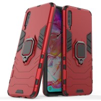 Ring Armor Kickstand magnetic car holder Samsung Galaxy A70/A70s Κόκκινο
