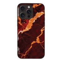 Θήκη Sonique Marble Series για Apple iPhone 15 Pro Max Κόκκινο