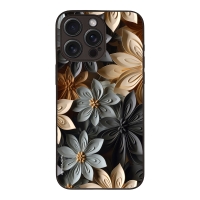 Θήκη Sonique 3D Flower Series για Apple iPhone 15 Pro Max Γκρι