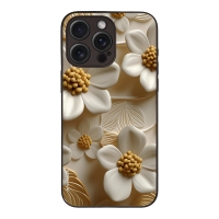 Θήκη Sonique 3D Flower Series για Apple iPhone 15 Pro Max Λευκό