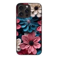 Θήκη Sonique 3D Flower Series για Apple iPhone 15 Pro Max Ροζ 01