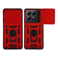Θήκη Ring Armor CamPro Sonique για Xiaomi Xiaomi 14T Κόκκινο