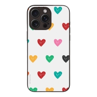 Θήκη Sonique Heart Series για Apple iPhone 15 Pro Max Λευκό 02