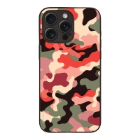 Θήκη Sonique Camouflage Army Series για Apple iPhone 15 Pro Max Κόκκινο