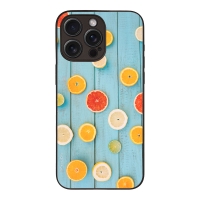 Θήκη Sonique Fruit Series για Apple iPhone 15 Pro Max Γκρέιπφρουτ