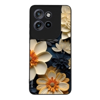 Θήκη Sonique 3D Flower Series για Motorola Edge 50 Neo 5G Εκρού